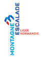 Logo ligue de Normandie de Montagne et d'Escalade