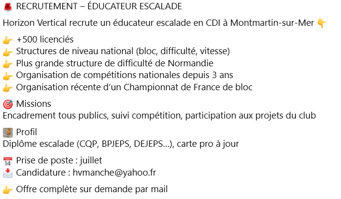 Ligue FFME Normandie